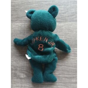 Bamm Beanos Cal Ripkin Jr 1998 Salvinos Green‎ Plush New